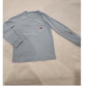 Vineyard Vines Boys Fire Engine LS Tee Sz 5